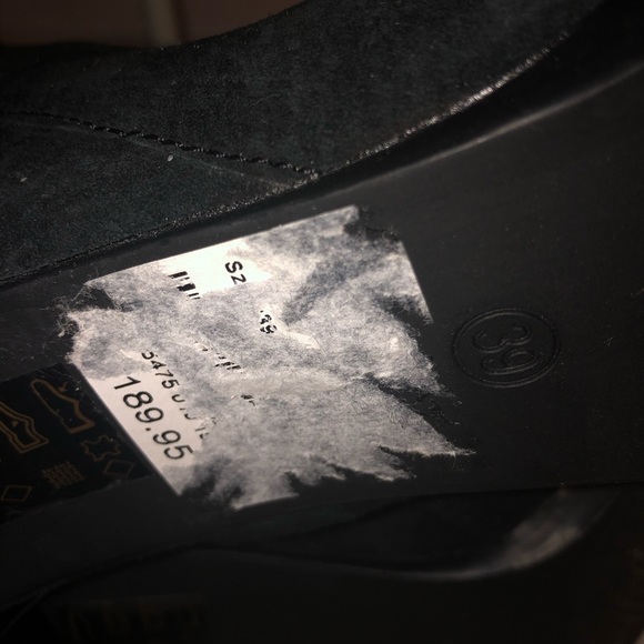 COPY - Le Chateau Black Suede Knee High Boots - Picture 2 of 4